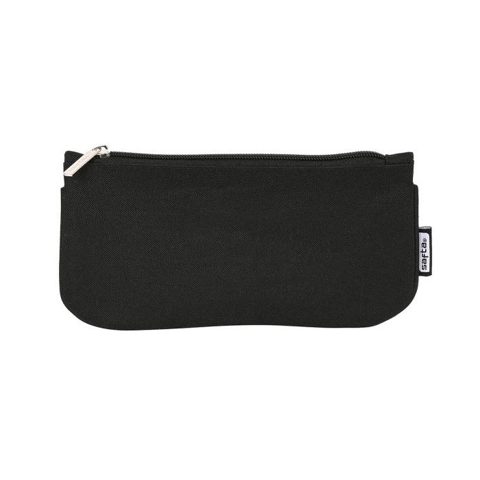 Safta Portatodo - Cremallera - 0.25L - Ligera - Portatil - 230x10x110mm - Color Negro