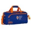 Safta Valencia Basket Bolsa de Deporte - Bandolera Ajustable - Tirador Doble - Bolsillo Frontal - Bolsillos Laterales - Fondo Semirigido - Tacos en Base - 500x250x250mm - Color Azul Oscuro