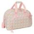 Safta VMB Bolsa de Deporte - Bolsillo Frontal - Bandolera Ajustable - Asa Forrada - Doble Cremallera - Tacos Protectores Base - Fondo Extraible - 33L - 480x210x330mm - Color Rosa