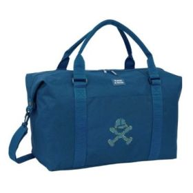 Safta Harper and Neyer Bolsa de Deporte - Bandolera Ajustable - Cierre de Iman - Interior Forrado - Cremalleras Bidireccionales - Asa Forrada - 43.35L - 500x220x290mm - Color Azul Marino