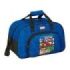 Safta Avengers Bolsa de Deporte - Bolsillo Frontal - Bandolera Ajustable - Asa Forrada - Doble Tirador - Tacos Protectores - Fondo Semirigido - 22L - 400x230x240mm - Color Azul Oscuro