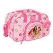 Safta Princesas Disney Bolsa de Deporte - Bolsillo Frontal - Bandolera Ajustable - Asa Forrada - Doble Tirador Cremallera - Tacos Proteccion Base - Fondo Extraible - 22L - 400x230x240mm - Color Rosa