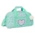 Safta Cuore Bolsa de Deporte - Bolsillo Frontal - Bandolera Ajustable - Asa Forrada - Tirador Doble - Tacos de Proteccion en Base - Fondo Interior Semirigido - 26L - 500x200x260mm - Color Turquesa