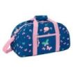 Safta Blackfit8 Mariposas Bolsa de Deporte - Bolsillo Frontal - Bandolera Ajustable - Tirador Doble - Tacos Protectores en Base - Fondo Extraible - 26L - 500x200x260mm - Color Azul Marino