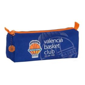 Safta Valencia Basket Portatodo - Cremallera - 1.2L - 210x70x80mm - Color Azul Oscuro