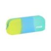 Safta Portatodo - Cremallera - Silicona - Facil de Limpiar - 0.6L - 185x55x75mm - Multicolor