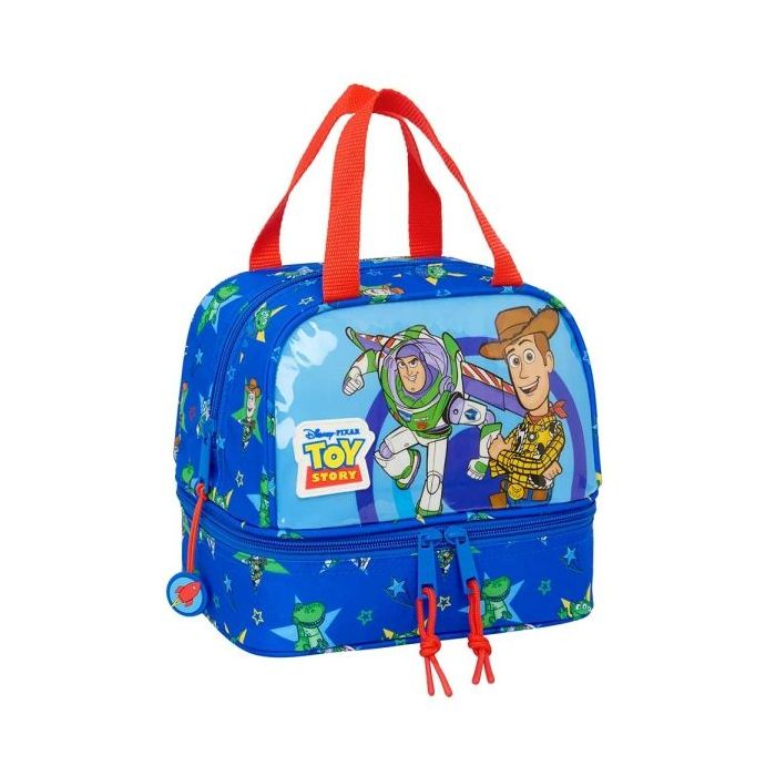 Safta Toy Story Good Vibes Portameriendas de 6L - 200x150x200mm - Color Azul