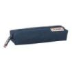 Safta el Ganso Eclipse Portatodo - Cremallera - Goma Elastica - Material Resistente - 0.53L - 220x70x40mm - Color Azul Marino