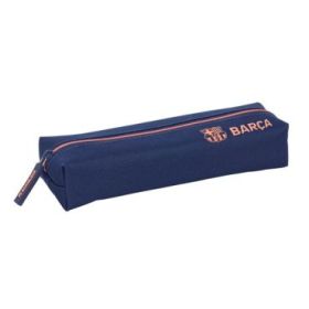 Safta F.C.Barcelona 2ª Equipacion Portatodo - Cremallera - Goma Elastica - 0.53L - 220x70x40mm - Color Azul Marino