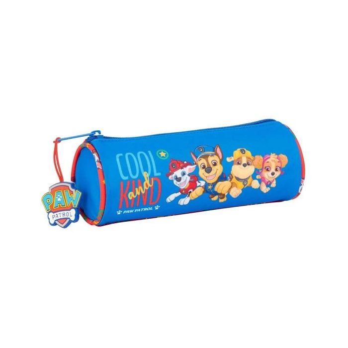 Safta Paw Patrol Cool Portatodo - Tirador Facil de Abrir - 1L - 200x70x70mm - Color Azul