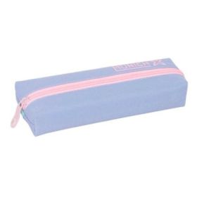 Safta Munich Mellow Portatodo - Cremallera - Goma Elastica - 0.53L - 220x70x40mm - Color Azul Claro