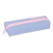Safta Munich Mellow Portatodo - Cremallera - Goma Elastica - 0.53L - 220x70x40mm - Color Azul Claro