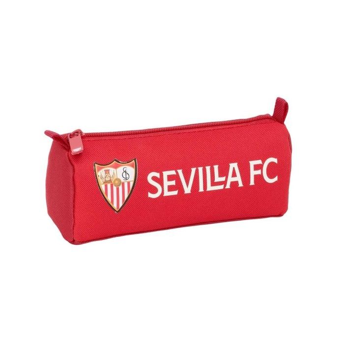 Safta Sevilla FC Portatodo - Cremallera - Resistente al Agua - 1.2L - 210x70x80mm - Color Rojo