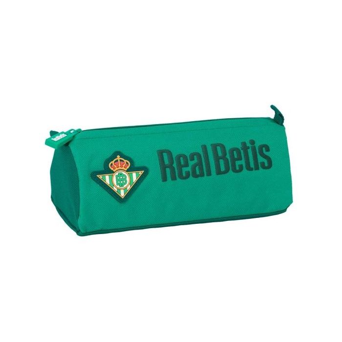 Safta Real Betis Balompie Portatodo - Cremallera - Resistente al Agua - 1.2L - 210x70x80mm - Color Verde