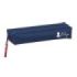 Safta el Pulpo Portatodo - Cremallera - Goma Elastica - 0.53L - 220x70x40mm - Color Azul Marino