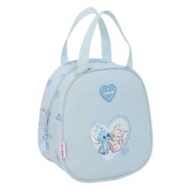 Safta Stitch Neceser Termo de 5.85L - Interior Forrado en Aluminio - Asa Superior - 190x140x220mm - Color Azul Claro