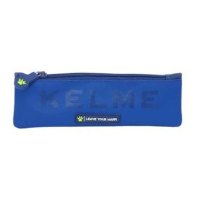Safta Kelme Blue Portatodo - Cremallera - 0.10L - 200x10x60mm - Color Azul