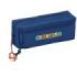 Safta Super Mario Mamma Mia Portatodo - 3 Compartimentos con Cremalleras - Goma Elastica - 0.98L - 220x60x85mm - Color Azul Oscuro