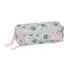 Safta Minnie Mouse Minty Portatodo - 3 Compartimentos con Cremalleras - Goma Elastica - 0.98L - 220x60x85mm - Color Rosa Pastel