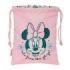 Safta Minnie Mouse Minty Minisaco con Cordon de 1L - 200x250mm - Color Rosa Pastel