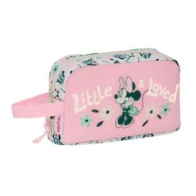 Safta Minnie Mouse Minty Portadesayunos Termico de 1.7L - Interior Forrado en Aluminio - 215x65x120mm - Color Rosa Pastel