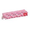 Safta Hello Kitty Portatodo - Cremallera - Goma Elastica - 0.53L - 220x70x40mm - Color Rosa