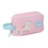 Safta Glowlab Kids Portadesayunos Termico de 1.7L - Interior Forrado en Aluminio - 215x65x120mm - Color Rosa