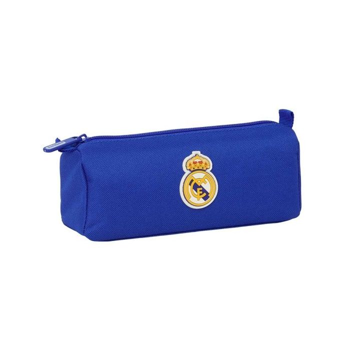 Safta Real Madrid Portatodo - Cremallera - 1.20L - 210x70x80mm - Color Azul