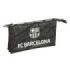 Safta F.C.Barcelona Portatodo - 3 Compartimentos con Cremalleras - Bolsillo Interior - 0.6L - 220x30x120mm - Color Negro