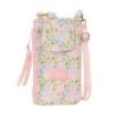 Safta VMB Monedero Portamovil hasta 6.9" - Compartimento con Cremallera - Cordon Ajustable - 0.19L - 100x190mm - Color Rosa