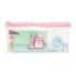 Safta Pembe The Pink Cat Pack Escolar con Portatodo de PVC - Cierre ZIP - Regla 15cm - 2 Lapices - Sacapuntas - Goma - Bloc de Notas con 70 Hojas - 225x105mm - Color Transparente
