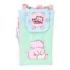 Safta Pembe The Pink Cat Monedero Portamovil hasta 6.9" - Compartimento con Cremallera - Cordon Ajustable - 0.19L - 100x190mm - Color Menta