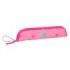 Safta Benetton Heart Portaflautas - Interior Acolchado - Alojamiento para Varilla - Asa Lateral - Borde Reforzado - 0.6L - 370x20x80mm - Color Rosa