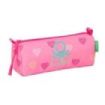 Safta Benetton Heart Portatodo - Cremallera - 1.20L - 210x70x80mm - Color Rosa