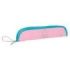 Safta Benetton Dolce Portaflautas - Interior Acolchado - Alojamiento para Varilla - Asa Lateral - Borde Reforzado - 0.6L - 370x20x80mm - Color Rosa Pastel