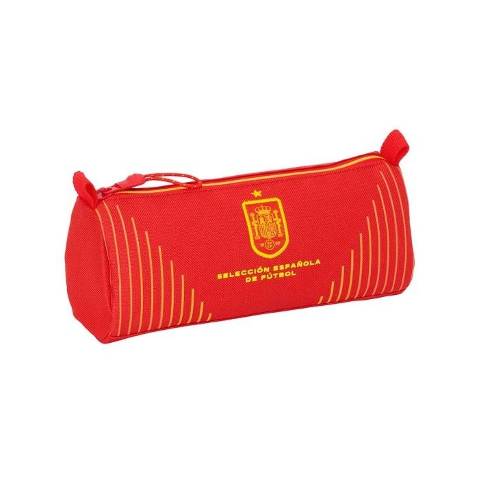 Safta Seleccion Española de Futbol Portatodo - Cremallera - 1.20L - 210x70x80mm - Color Rojo