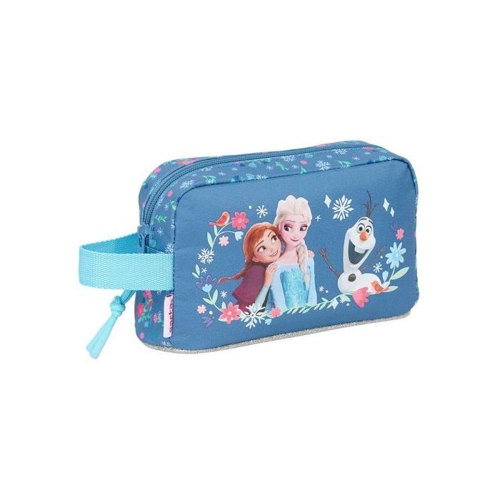 Safta Frozen Portadesayunos Termico de 1.7L - Interior Forrado en Aluminio - 215x65x120mm - Color Azul