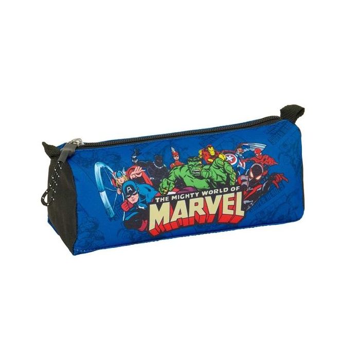 Safta Avengers Portatodo - Cremallera - 1.20L - 210x70x80mm - Color Azul Oscuro