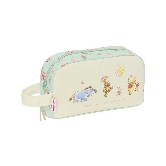 Safta Winnie The Pooh Portadesayunos Termico de 1.7L - Interior Forrado en Aluminio - 215x65x120mm - Color Beige