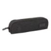 Safta Real Madrid Premium Portatodo - Cremallera - Bolsillo Frontal - 0.5L - 210x40x60mm - Color Negro