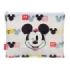 Safta Mickey Mouse Beach Bolsa de Verano - Cremallera - 2L - Ligera y Facil de Llevar - Ideal para Playa y Piscina - 300x230mm - Color Blanco