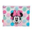 Safta Minnie Mouse Beach Bolsa de Verano - Cremallera - 2L - Ligera y Duradera - Perfecta para Playa - 300x230mm - Color Transparente