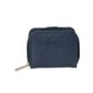 Safta F.C.Barcelona Monedero con Billetera - Compartimento para Billetes y Tarjetas - Cierre con Iman - Compartimento para Monedas - 0.10L - 110x20x95mm - Color Azul Marino