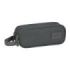 Safta Basic Portatodo - 2 Compartimentos con Cremalleras - 1L - Asa Lateral - 210x60x80mm - Color Gris