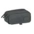 Safta Basic Portatodo - 3 Compartimentos con Cremalleras - Bolsillo Frontal - Cinta Adaptable - 1.72L - 215x80x100mm - Color Gris