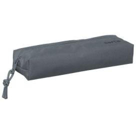 Safta Portatodo - 0.53L - Rectangular - Cremallera - Goma Elastica - 220x70x40mm - Color Gris