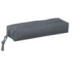 Safta Portatodo - 0.53L - Rectangular - Cremallera - Goma Elastica - 220x70x40mm - Color Gris
