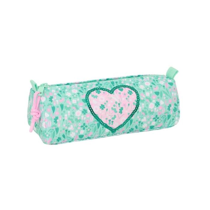 Safta Cuore Portatodo - Cremallera - 1.2L - 210x70x80mm - Color Turquesa
