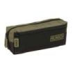 Safta Munich West Portatodo - 3 Compartimentos con Cremalleras - Goma Elastica - 0.98L - 220x60x85mm - Color Negro y Verde