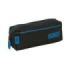 Safta Munich Road Portatodo - 3 Compartimentos con Cremalleras - Goma Elastica - 0.98L - 220x60x85mm - Color Negro